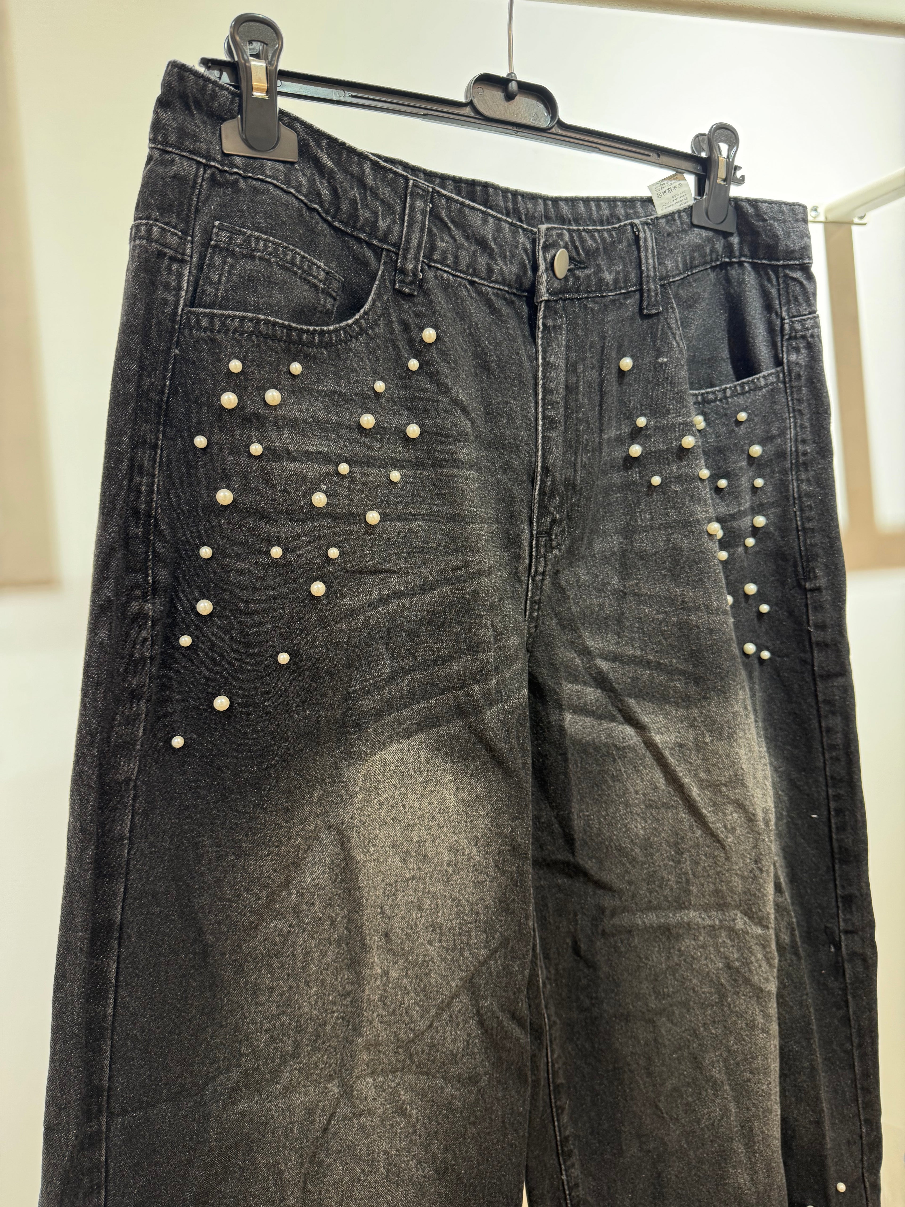 Jeans con perline